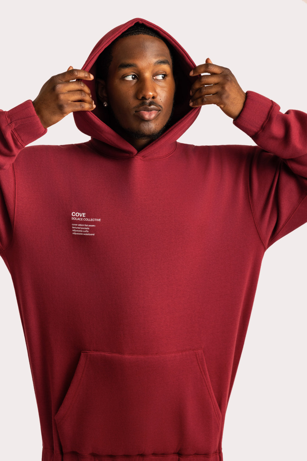 COVE HOODIE MAROON [pre-order only]