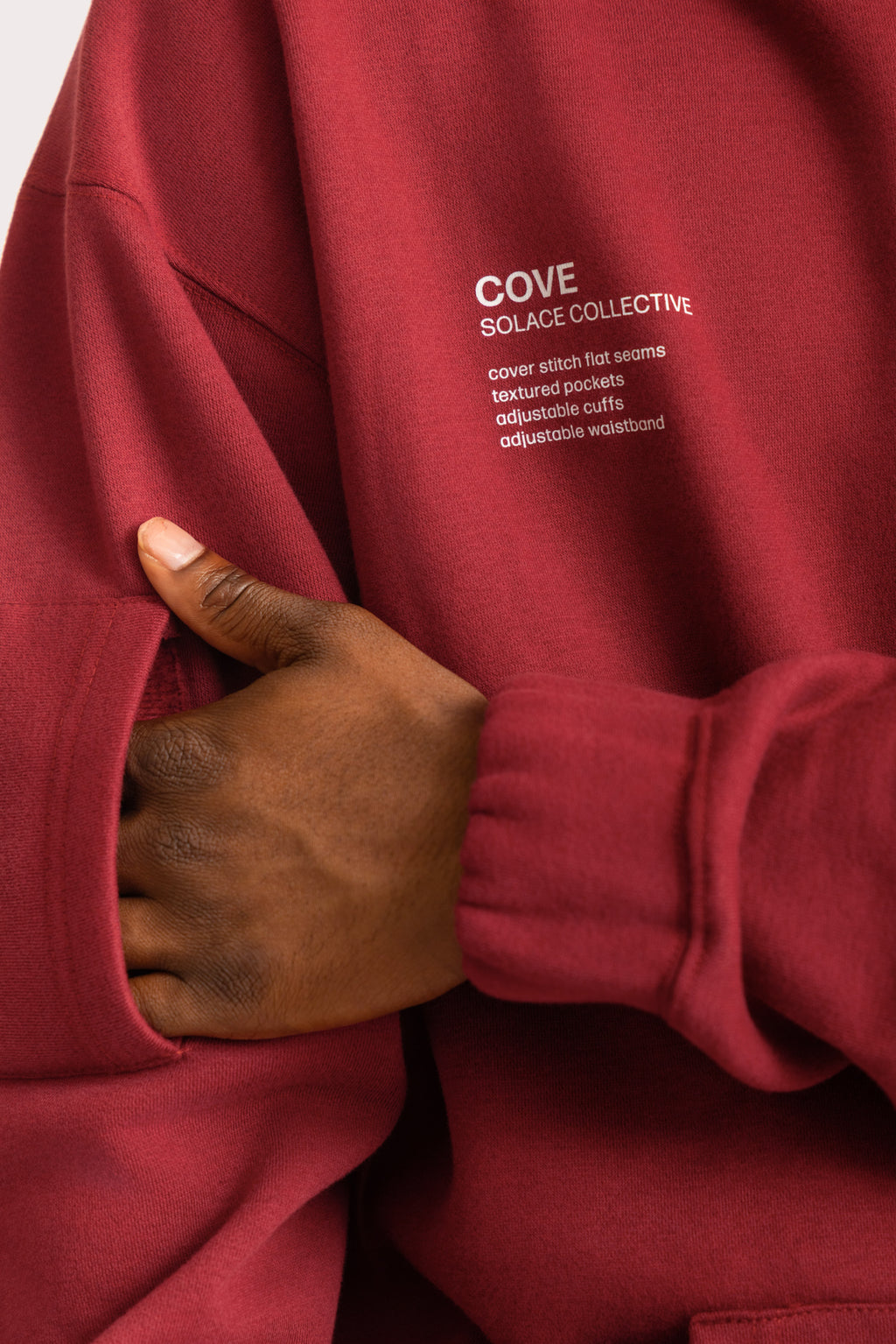 COVE HOODIE MAROON [pre-order only]