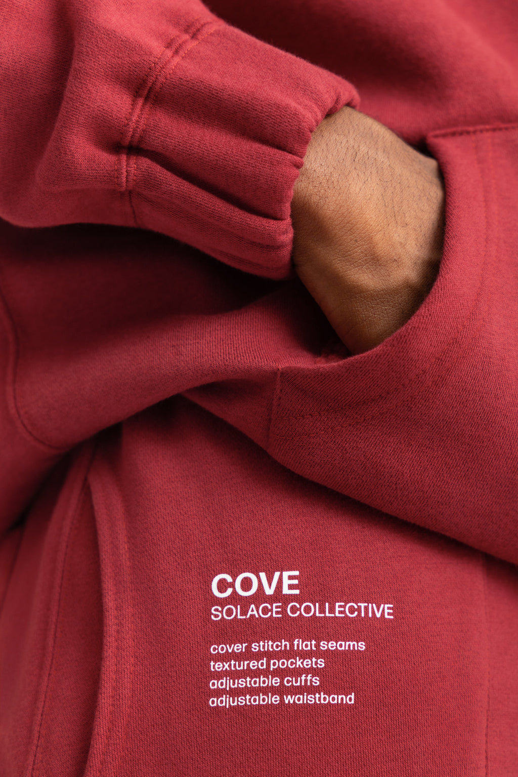 COVE HOODIE MAROON [pre-order only]