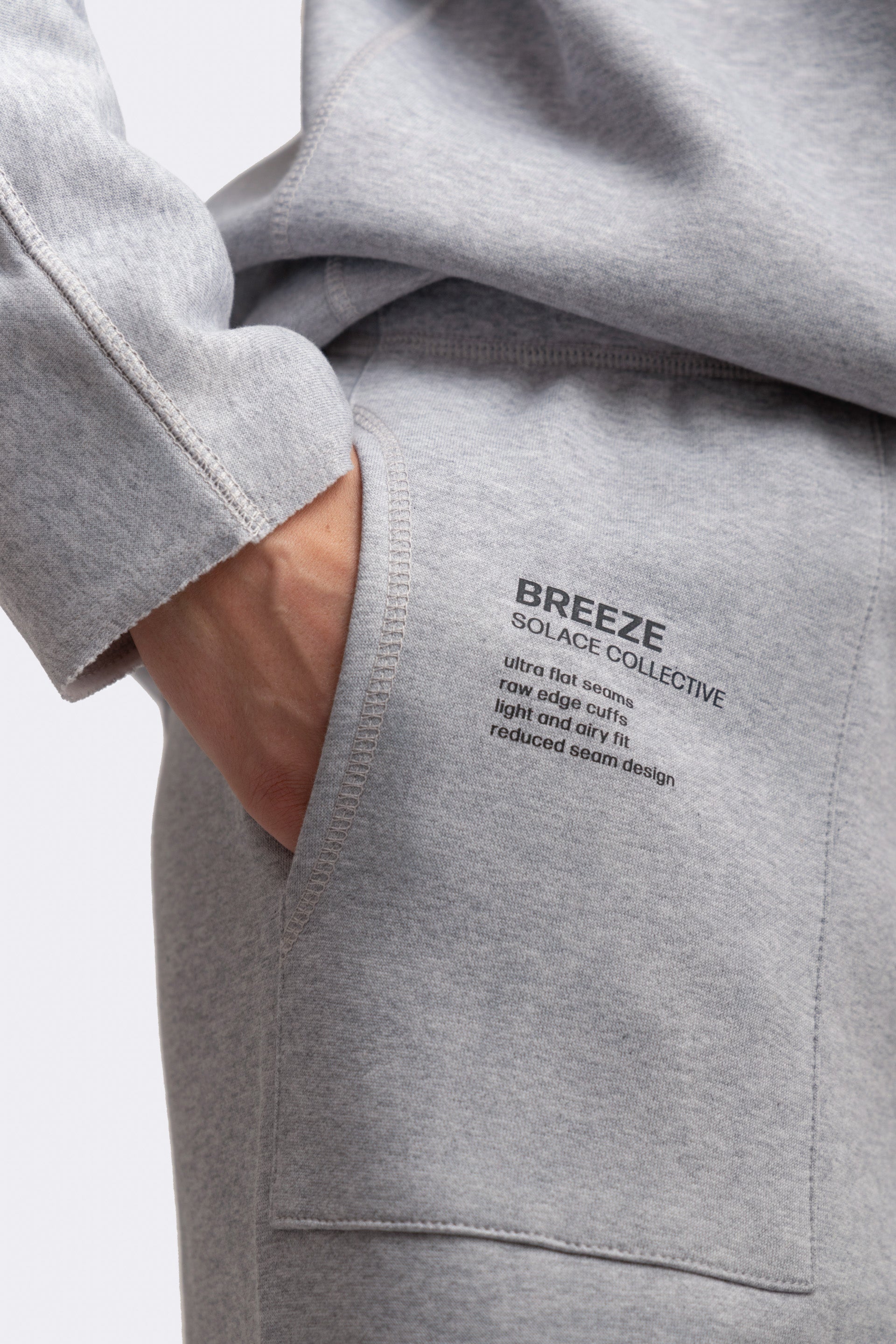 BREEZE SWEATPANTS HEATHER GRAY – Solace Collective