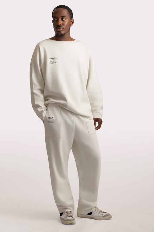 BREEZE SWEATPANTS IVORY [pre-order only]