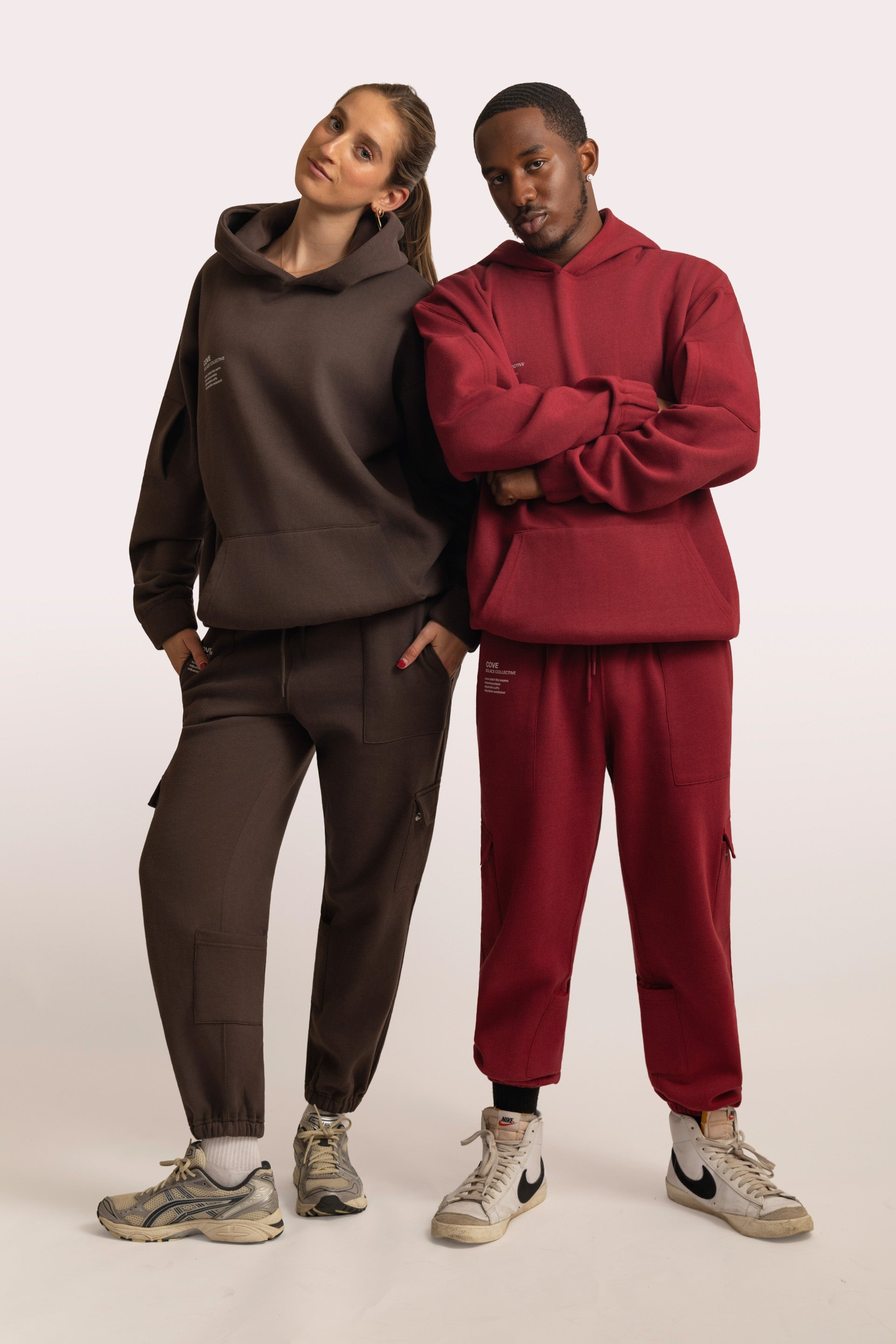 COVE SWEATPANTS MAROON [pre-order only]