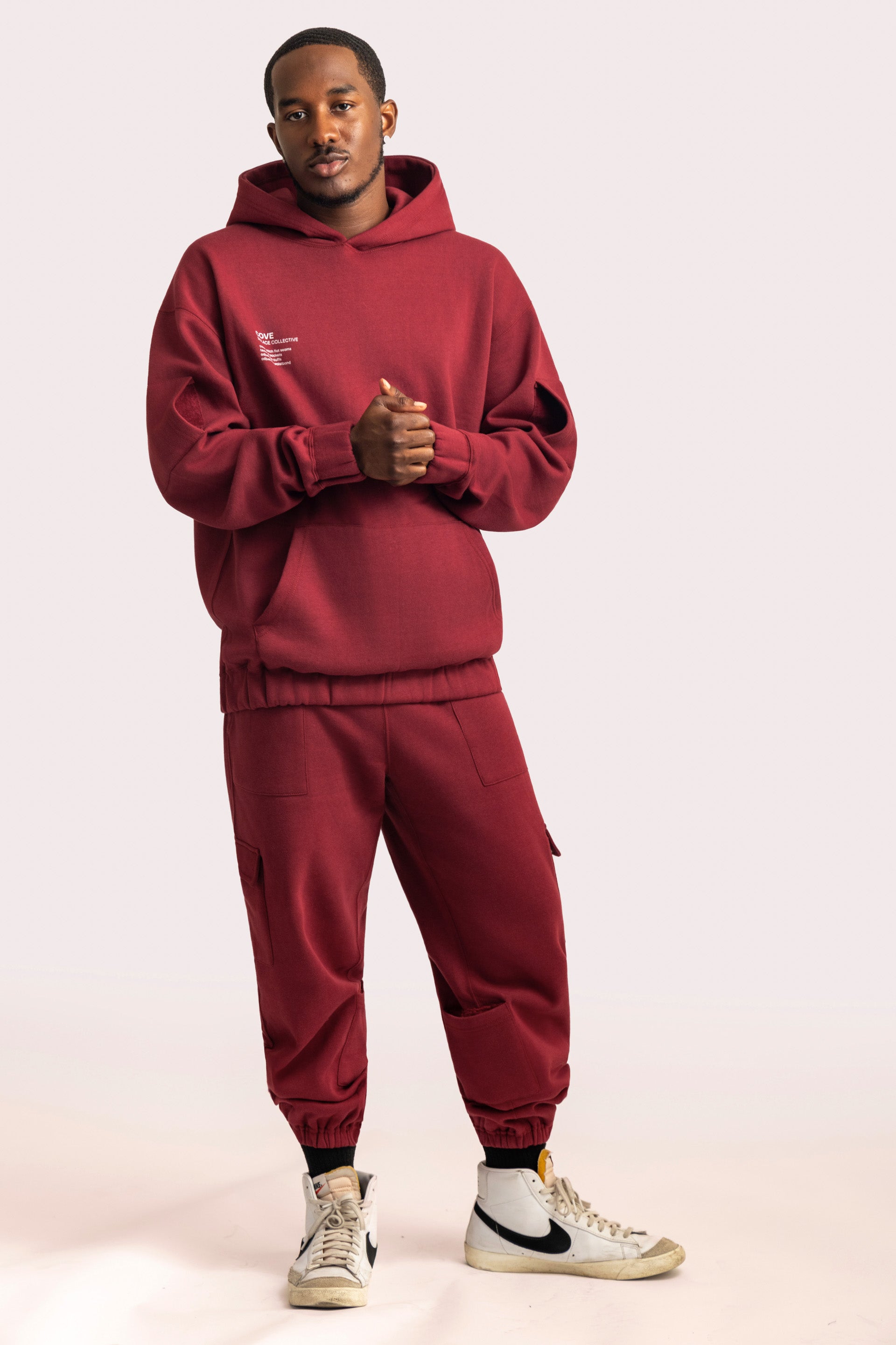COVE SWEATPANTS MAROON [pre-order only]
