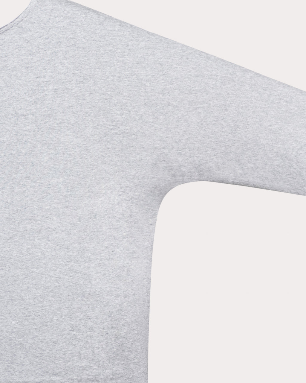 BREEZE CREW NECK HEATHER GRAY [pre-order only]