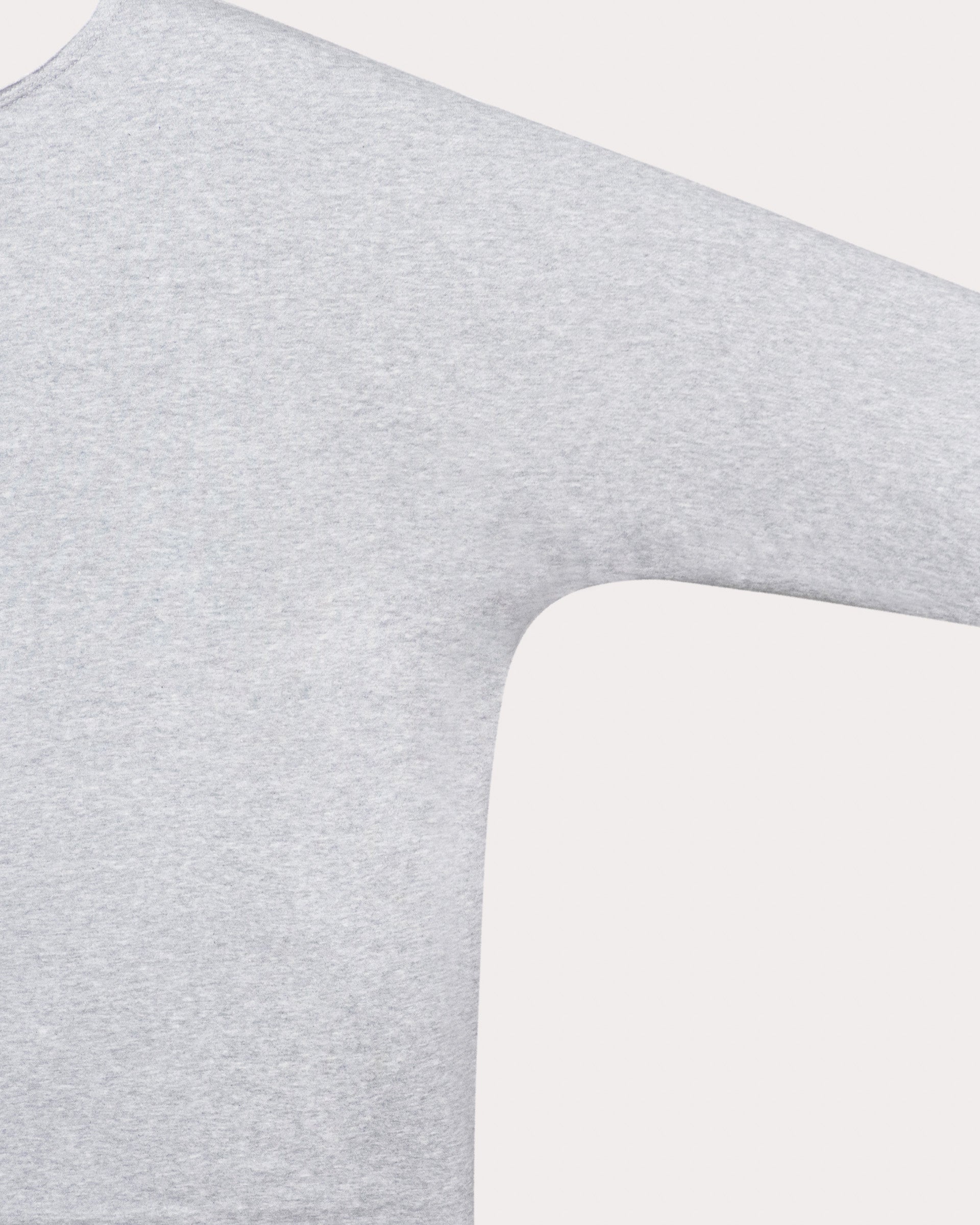 BREEZE CREW NECK HEATHER GRAY [pre-order only]
