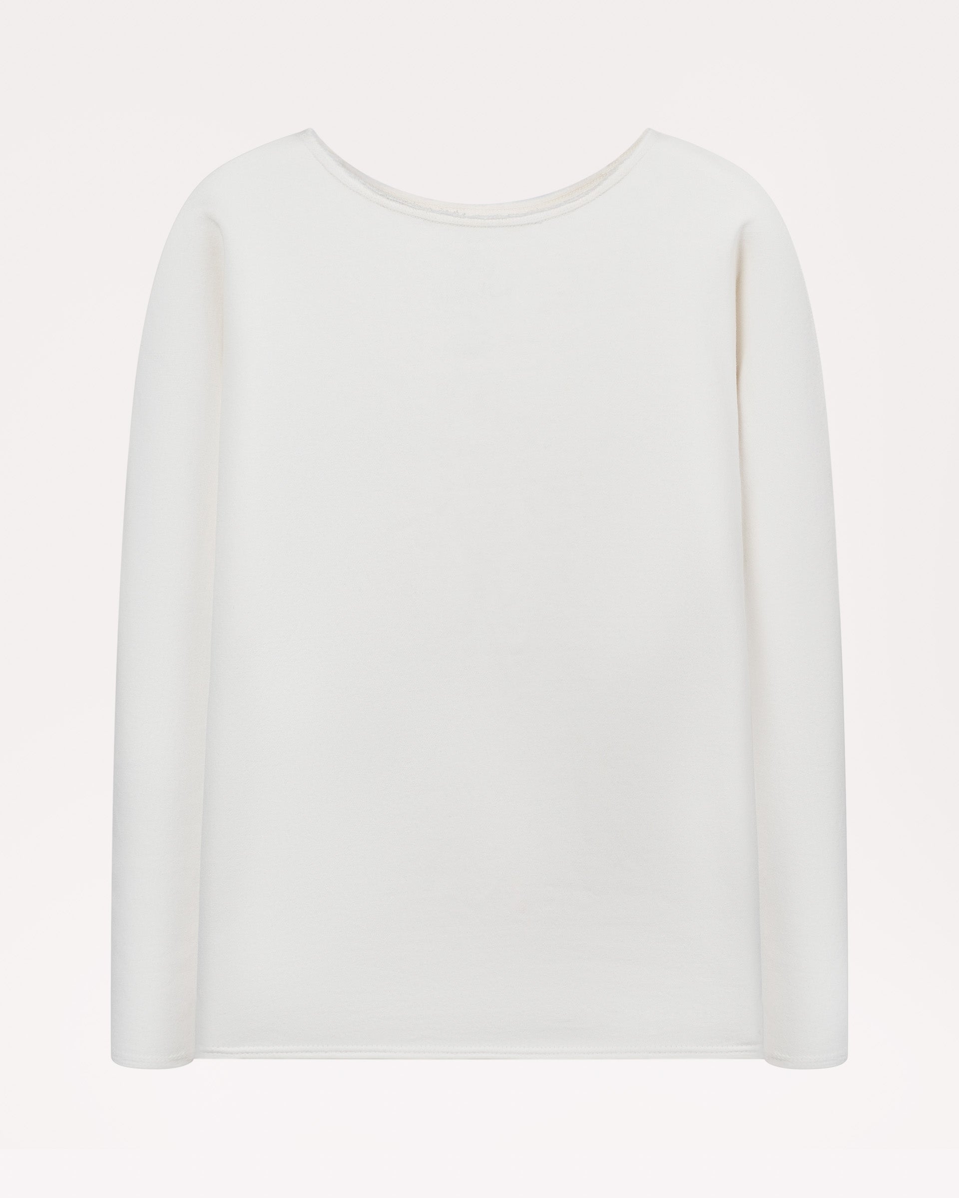 BREEZE CREW NECK IVORY – Solace Collective