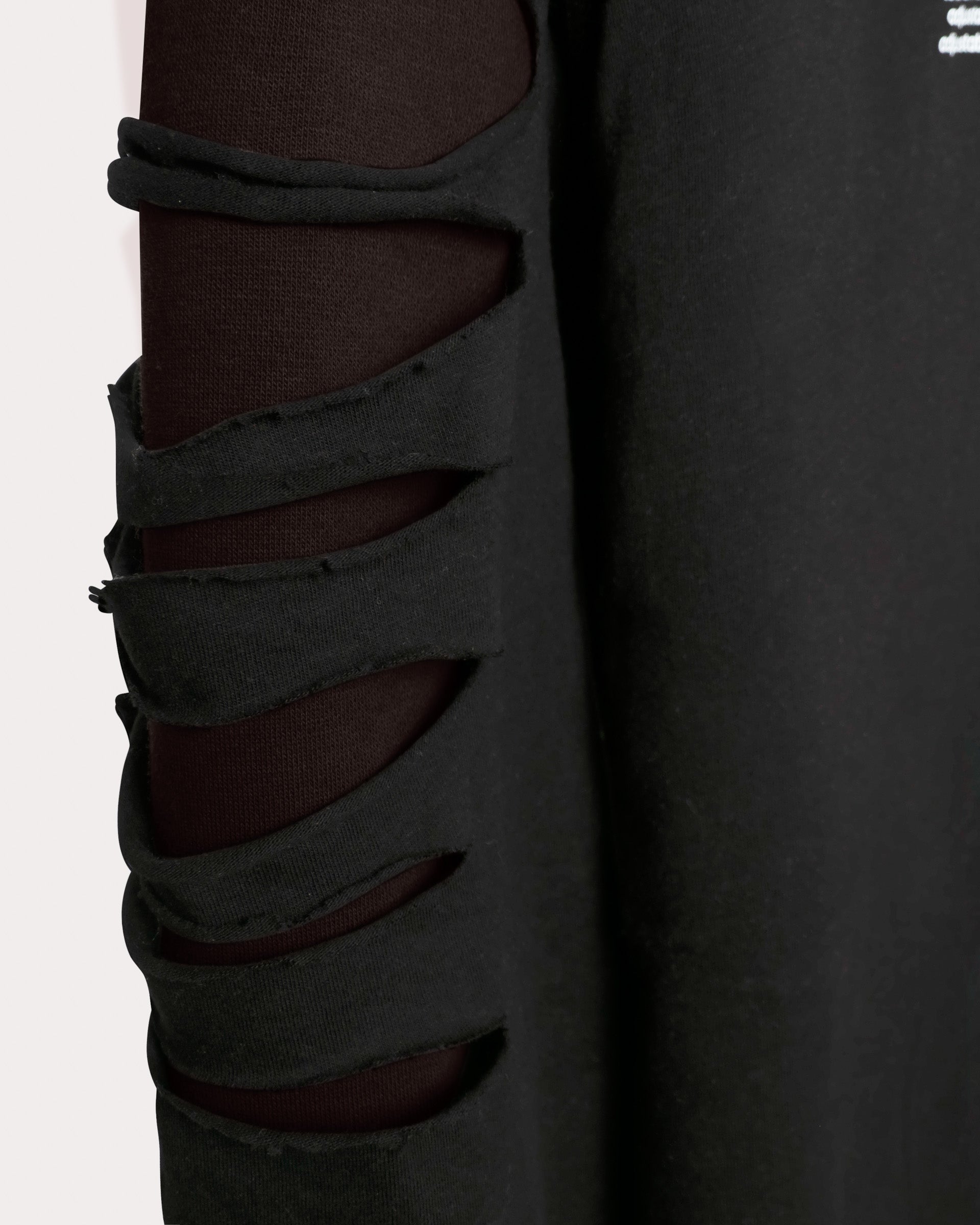 FRAY HOODIE BLACK [pre-order only]