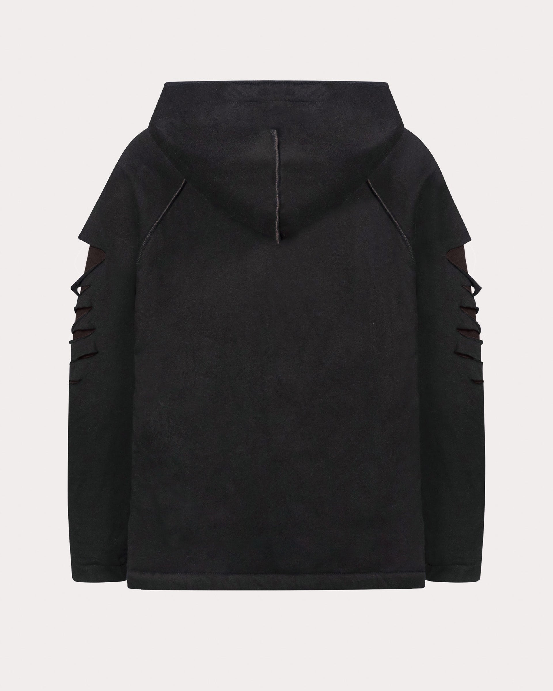 FRAY HOODIE BLACK [pre-order only]