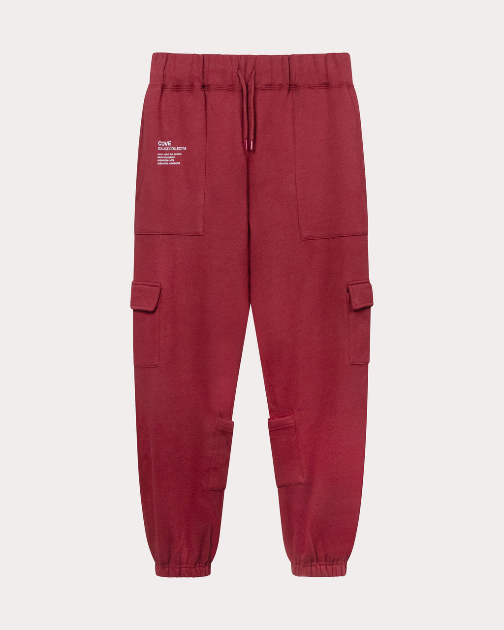 COVE SWEATPANTS MAROON [pre-order only]