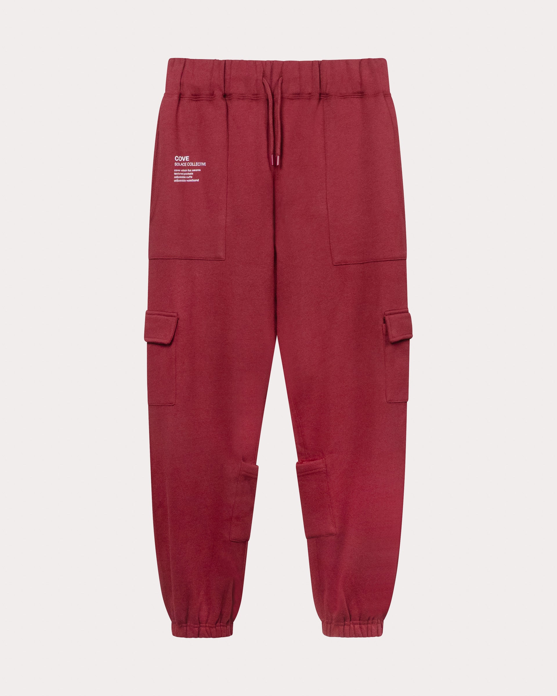 COVE SWEATPANTS MAROON [pre-order only]