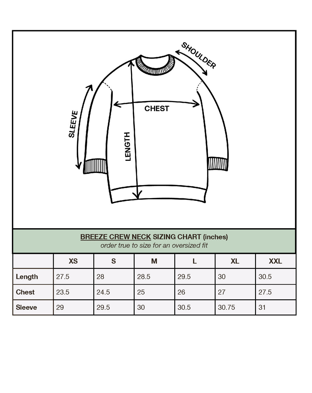 BREEZE CREW NECK HEATHER GRAY [pre-order only]