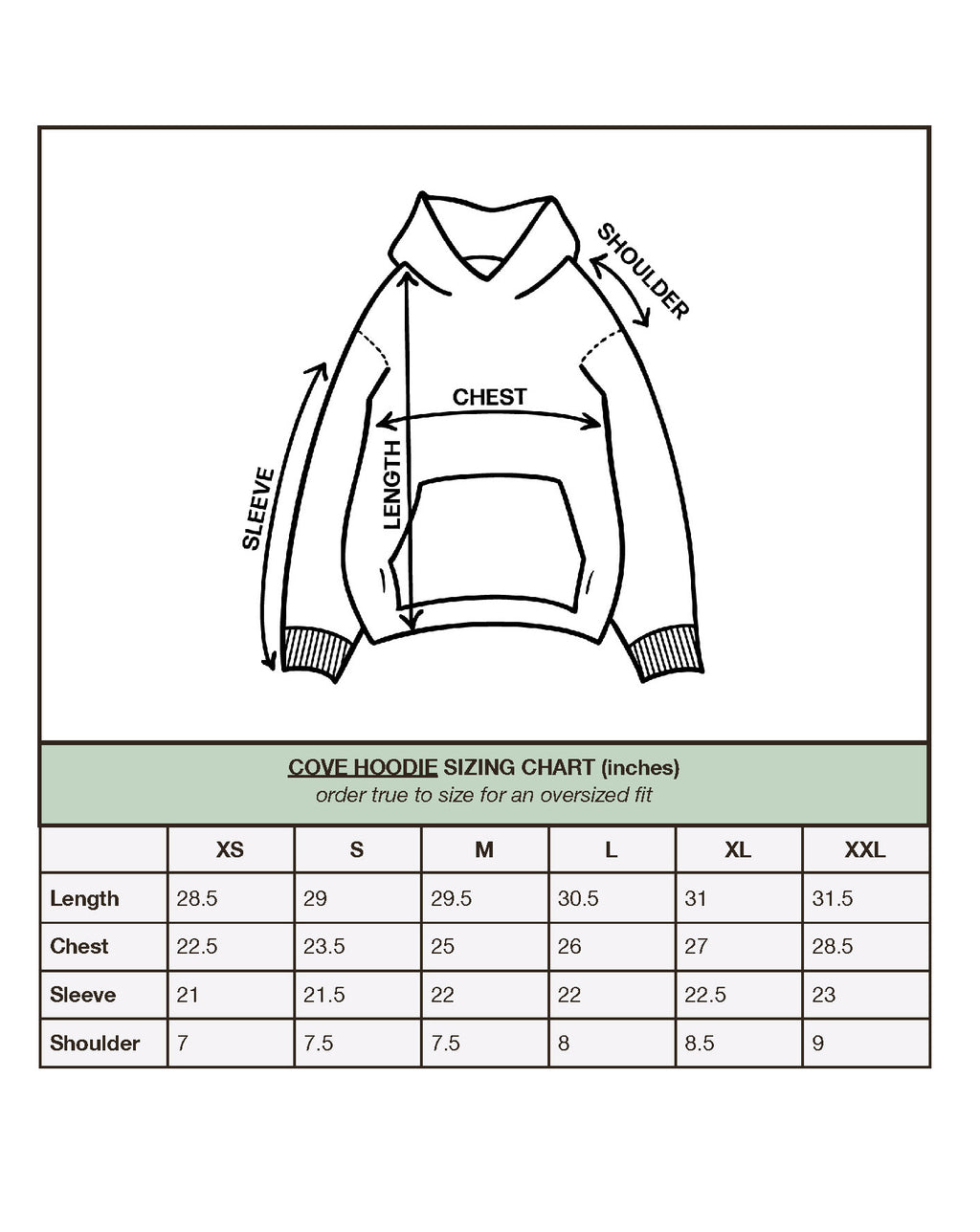 COVE HOODIE BROWN [pre-order only]