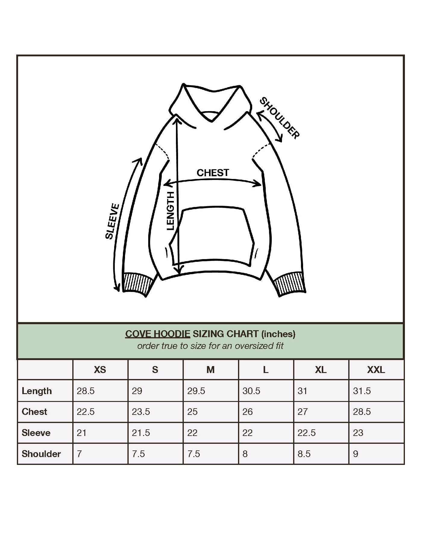 COVE HOODIE BROWN [pre-order only]