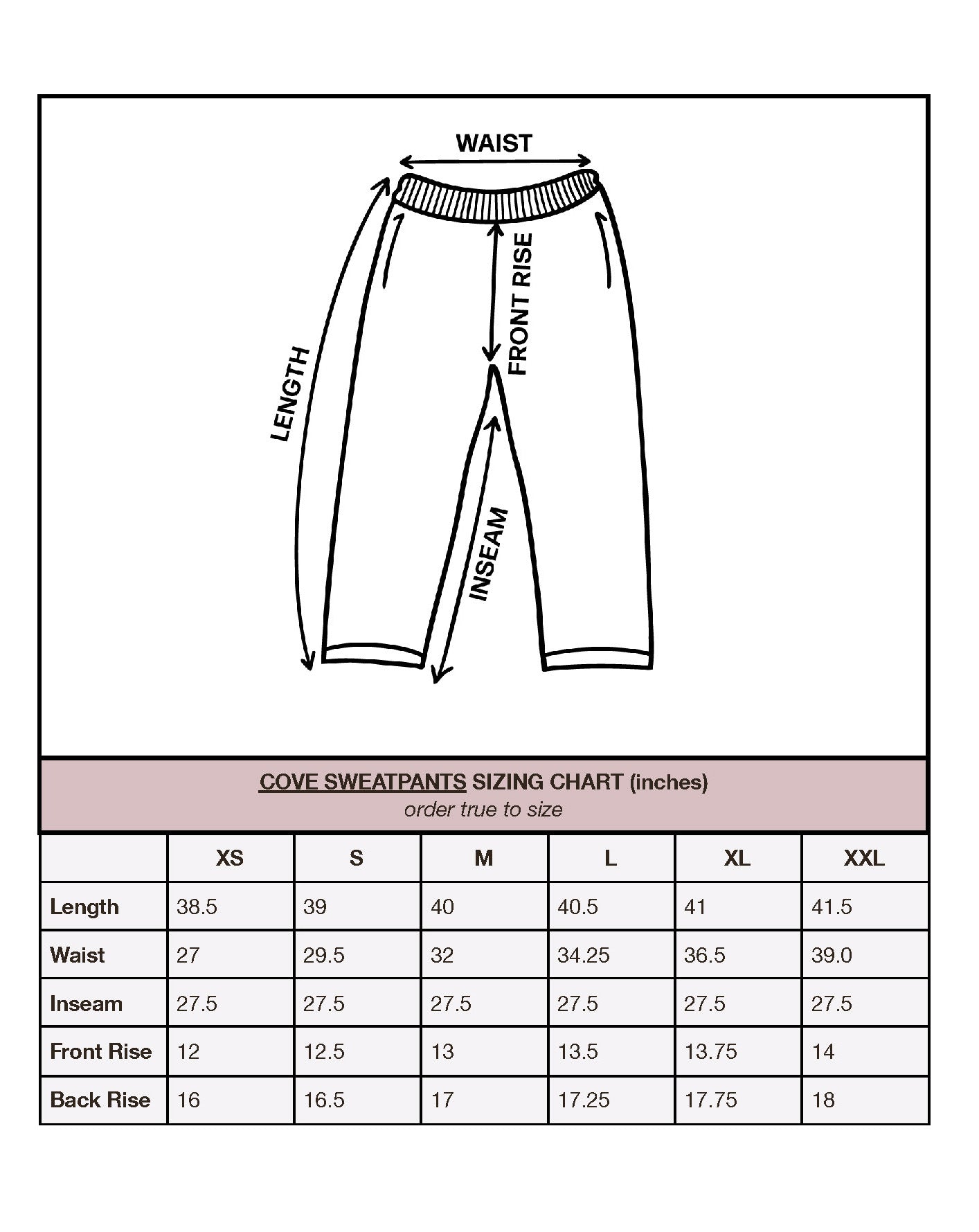 COVE SWEATPANTS BROWN [pre-order only]