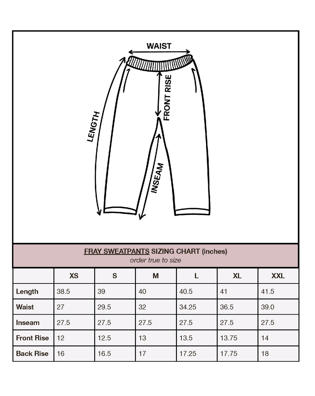 FRAY SWEATPANTS BLACK [pre-order only]